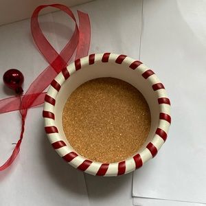 Festive Christmas wine bottle coaster